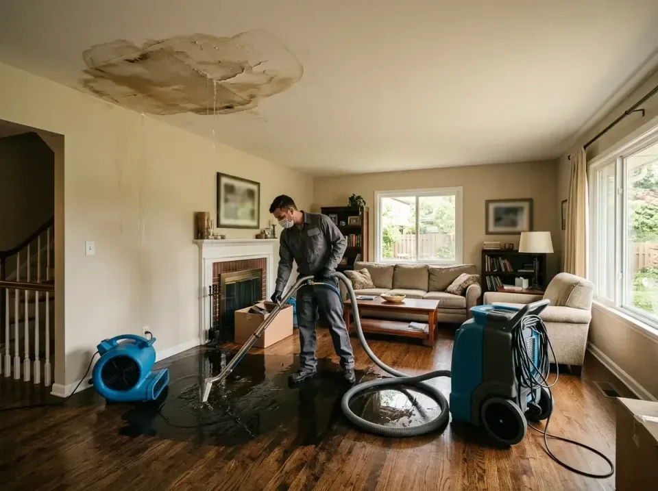 attic-pipe-burst-ceiling-drip-008 — frequently asked questions, Water Damage Restoration & Carpet Care in Independent Hill,…
